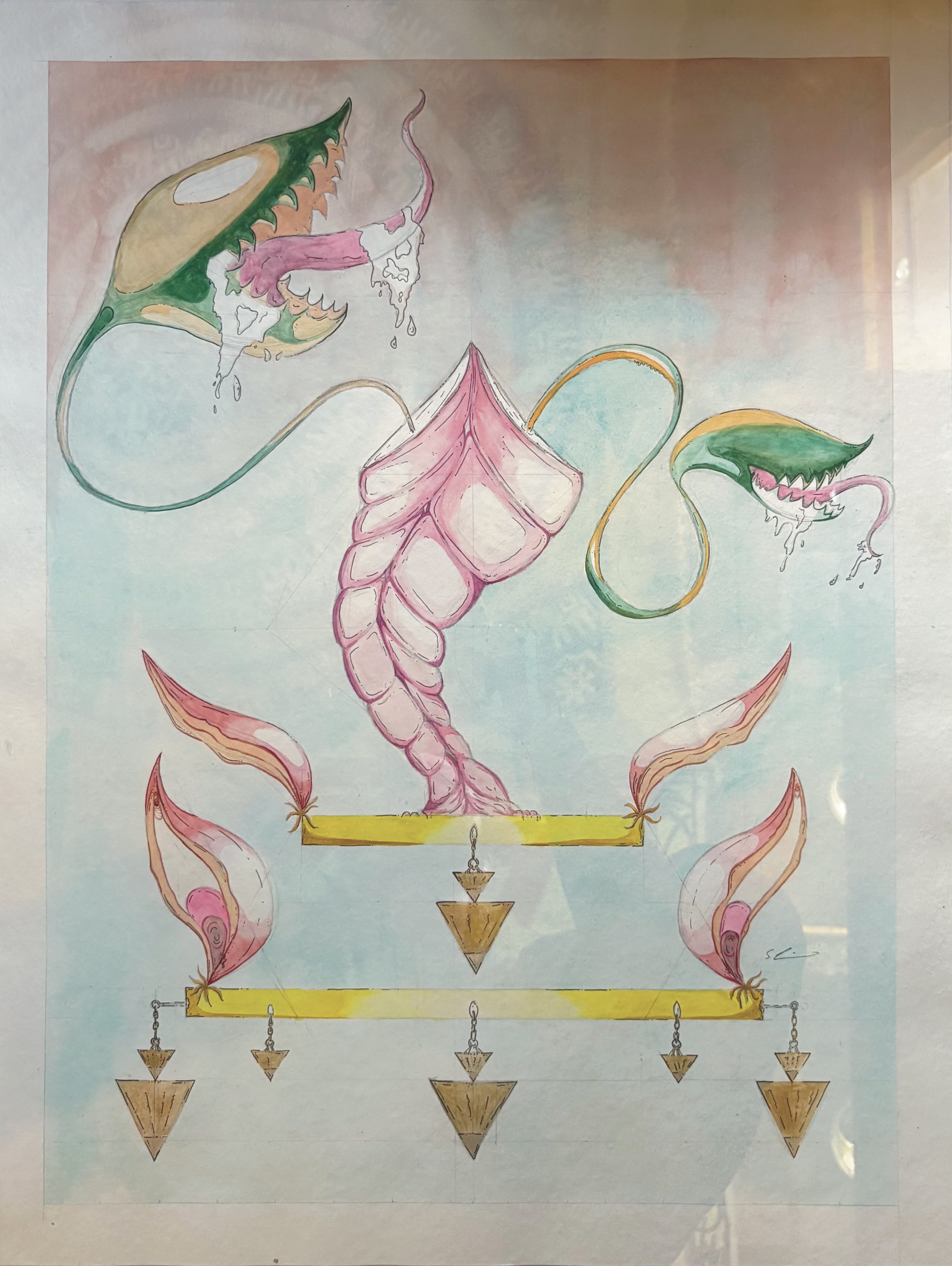 pusclus Pyramiden mit Zwei pusclus