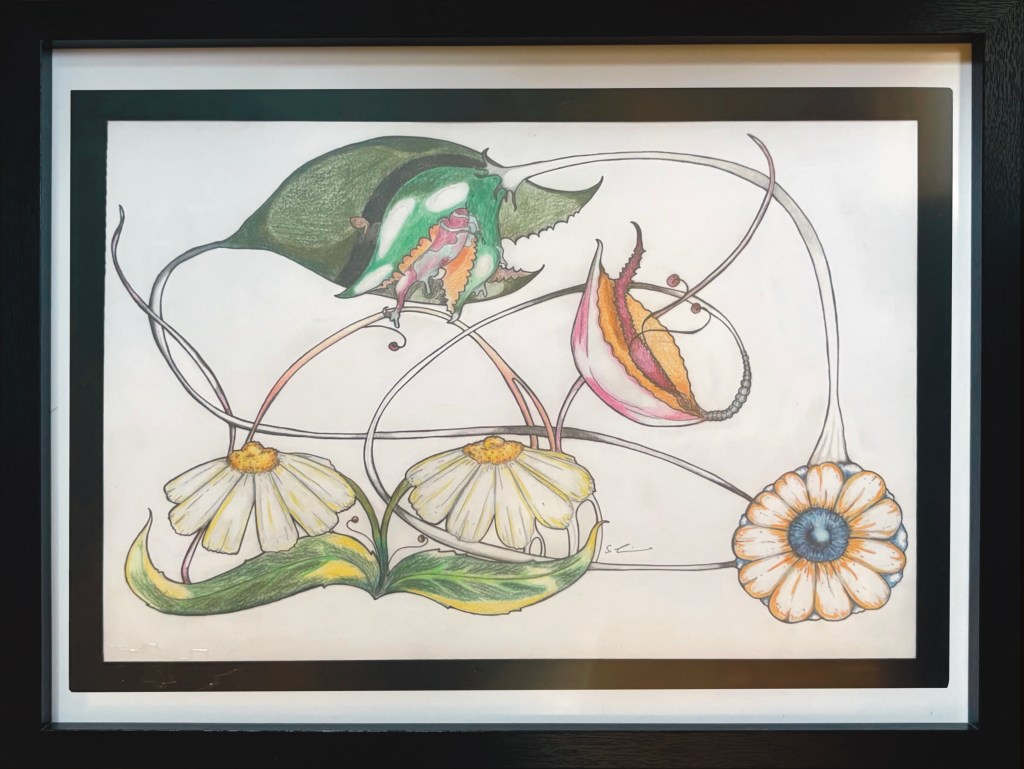 pusclus Pflanzenansammlung im Rahmen